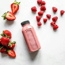 Strawberry Banana Premium Fruit Smoothie